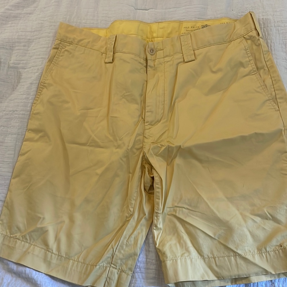 Polo Ralph Lauren Yellow Shorts - Picture 1 of 2